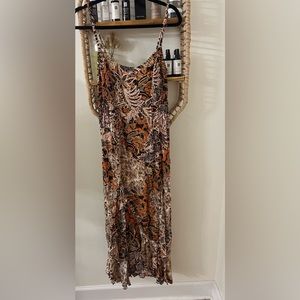 Free People Forever Yours Smocked Slip Dress